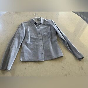 Vintage EXPRESS Genuine Suede Blouse Jacket